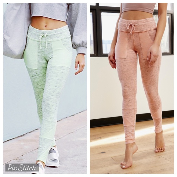 NOT FOR SALE 
2 Pair Lot, NWOT Free People movement Kyoto leggings - Picture 1 of 5